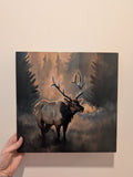 Original Art "Golden Elk"