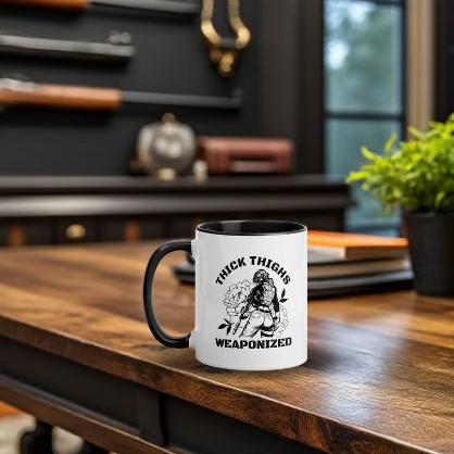 Thick Thighs and Weaponized Mug