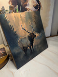 Original Art "Golden Elk"